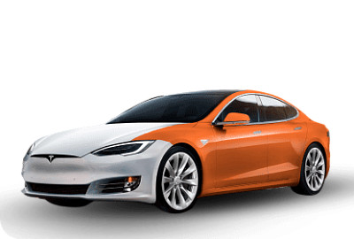 Оклейка тестового а/м